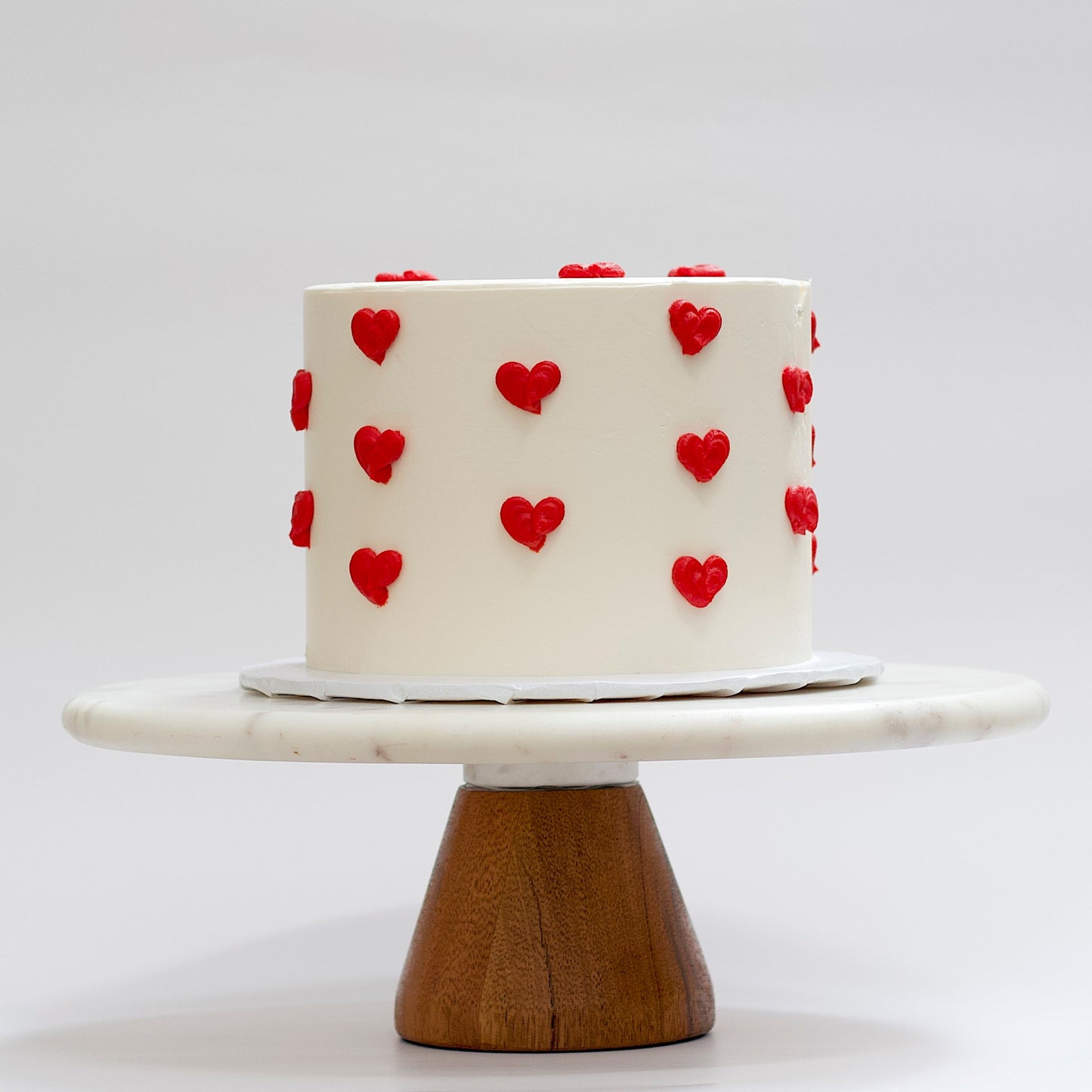 Hearts of Elegance Cake