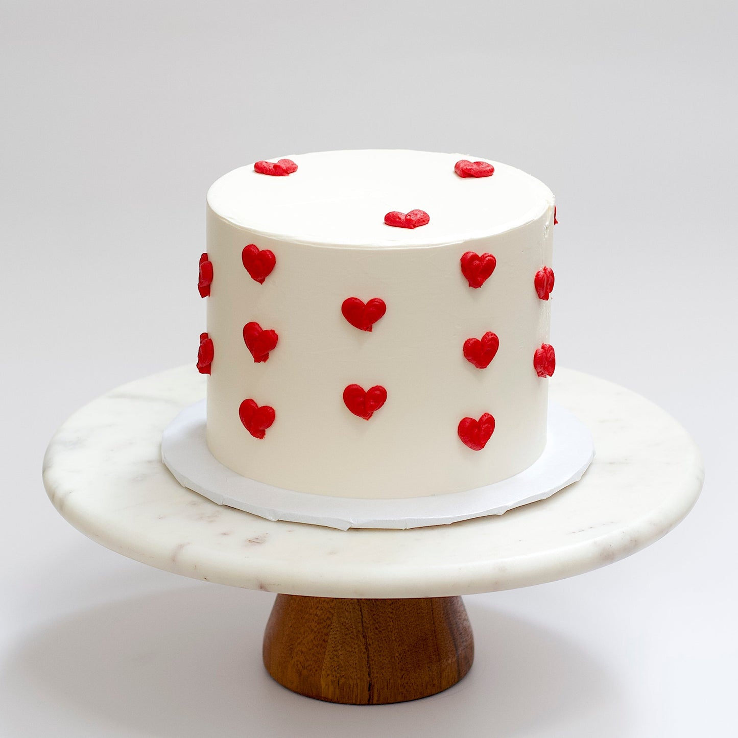 Hearts of Elegance Cake