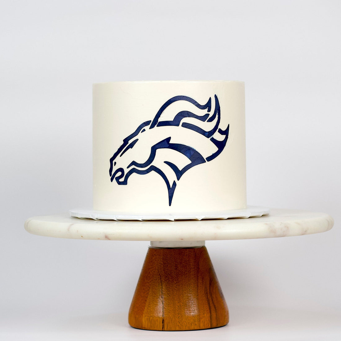 Broncos Birthday Cake