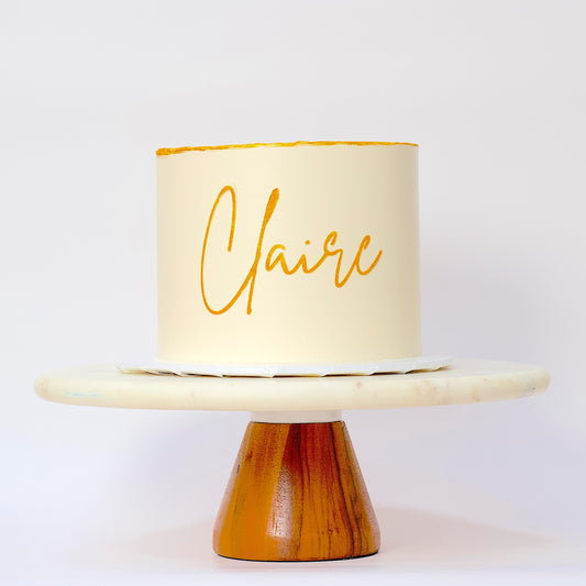 Luminous Name Cake