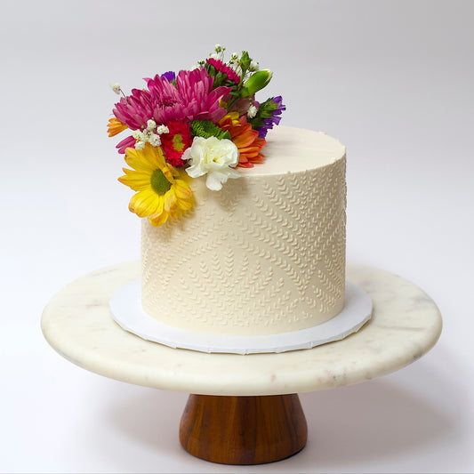 Floral Garden Elegance Cake