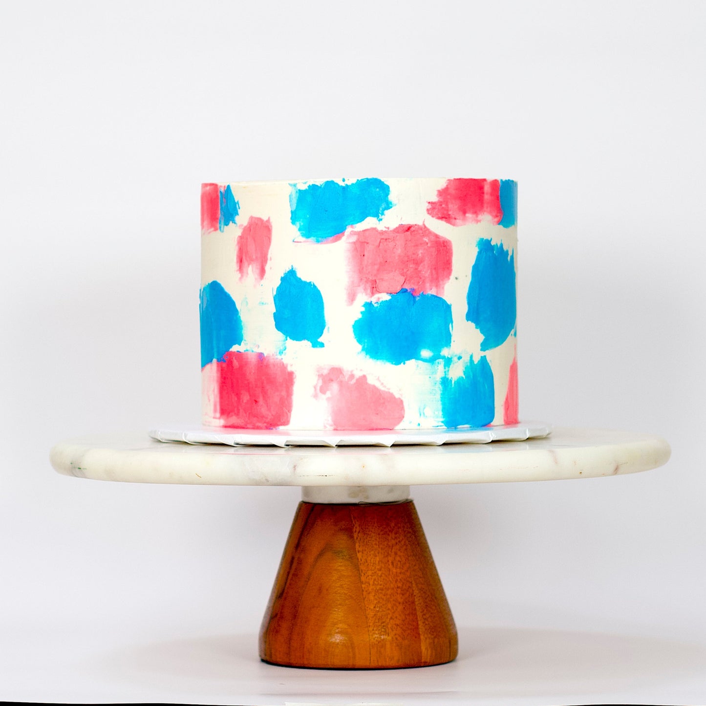 gender reveal cake in Denver