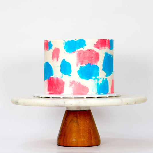 gender reveal cake in Denver
