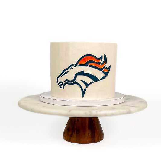 Denver Broncos birthday cake